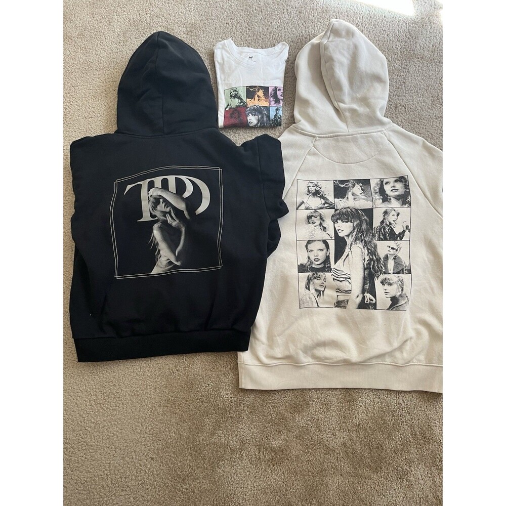 Taylor Swift Tour Memorabilia Hoodie Lot Shirt Eras Tortured Poets